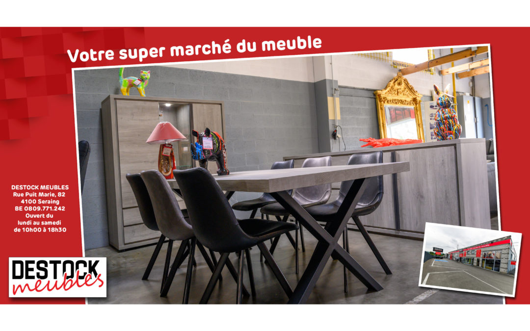 Destock meubles – le super marché du meuble à Liège (Seraing)